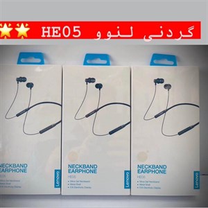 هدفون بلوتوث لنوو اصلی Lenovo HE05 Wireless Headphone