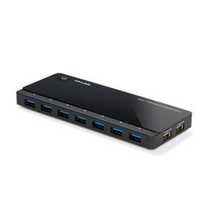 هاب 7 پورت USB 3.0 با 2 پورت شارژر تی پی لینک مدل UH720