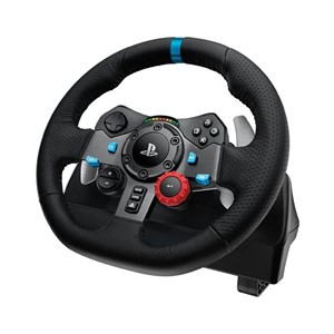 فرمان و پدال لاجیتک در حد نو با جعبه اصلی Logitech G29