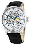 Stuhrling Original Men's 133.33152  Executive Automatic Skeleton Black Genuine Leather Strap Watch