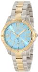 Invicta Women's 10224 Angel Diamond Accented Blue Dial Two Tone Stainless Steel Watch