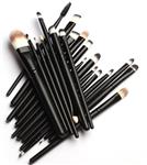 KOLIGHT 20 Pcs Pro Makeup Set Powder Face Foundation Eye shadow Eyeliner Lip Cosmetic Brushes