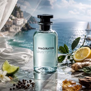 عطر ادکلن لویی ویتون ایمجینیشن (Louis Vuitton Imagination) _ عطر لویی ویتون امیجینیشن _ حجم 30 میل _ گرید تاپ _ اکسترا پرفیوم _ برند لوزی _ ماندگاری بسیار بالا _ خنک _ ملایم _ مرکباتی _ مردانه