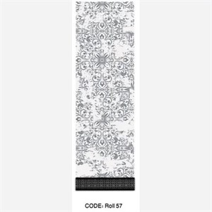 فرش چاپی رولی راهرویی و کناره جنس مخمل شنل هازان کد Roll 57(پس کرایه) - 1 در 4 متر - سایز: 1 در 4 متر