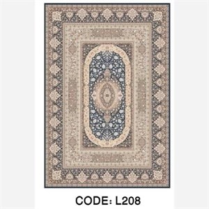 قیمت خرید فرش چاپی هازان ترک طرح عتیق L208(پس کرایه) - پادری 50 در 80 - سایز: پادری 50 در 80
