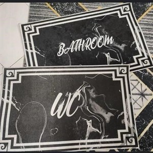 پادری حمام Bathroom جنس فرشینه هازان ضد سُر S15 (پس کرایه) - پادری 60 در 100 - سایز: پادری 60 در 100 