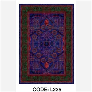 قیمت خرید فرش چاپی هازان ترک طرح سنتی L225(پس کرایه) - پادری 50 در 80 - سایز: پادری 50 در 80