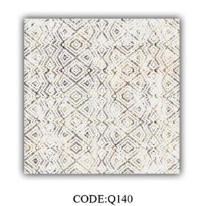 فرش مدرن مربع مخمل هازان ترک کدQ140 (پس کرایه) - 2 در 2 (مربع) - سایز: 2 در 2 (مربع)