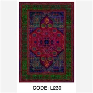 قیمت خرید فرش چاپی هازان ترک طرح روشناL230(پس کرایه) - پادری 50 در 80 - سایز: پادری 50 در 80