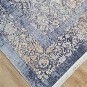 فرشینه مخمل هازان طرح سارینا u58 (پس کرایه) - پادری 50 در 80 سانت - سایز: پادری 50 در 80 سانت