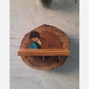 جاکلیدی چوبی فانتزی باطرح دلخواه(پس کرایه)