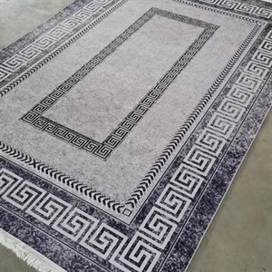 فرشینه ورساچه مخمل کیفیت هایژنیک گوشتی A طرح روشن m311(پس کرایه) - پادری 50 در 80 سانت - سایز: پادری 50 در 80 سانت