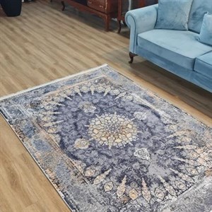 فرشینه مخمل کیفیت هایژنیک گوشتی A طرح طاها L744(پس کرایه) - پادری 50 در 80 سانت - سایز: پادری 50 در 80 سانت