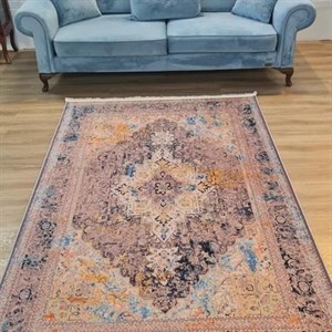 فرشینه مخمل کیفیت هایژنیک گوشتی A طرح فیروز L759 (پس کرایه) - پادری 50 در 80 سانت - سایز: پادری 50 در 80 سانت