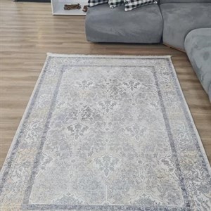 فرشینه مخمل کیفیت هایژنیک گوشتی A طرح هامین L695 (پس کرایه) - پادری 50 در 80 سانت - سایز: پادری 50 در 80 سانت