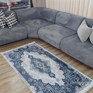 فرشینه راهرویی مخمل کیفیت هایژنیک گوشتی A طرح زاخو h227(پس کرایه) - پادری 50 در 80 سانت - سایز: پادری 50 در 80 سانت
