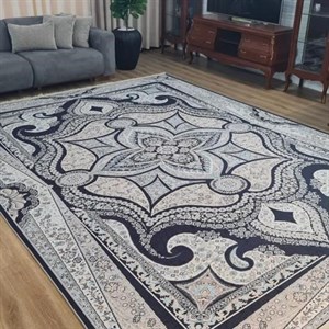 فرش چاپی مخمل کیفیت هایژنیک گوشتی A طرح تیام A160(پس کرایه) - 1 در 1.5 متر (1/5 متری) - سایز: 1 در 1.5 متر (1/5 متری)