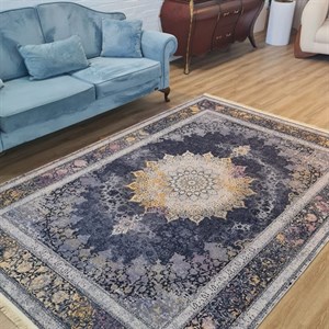 فرش چاپی مخمل کیفیت هایژنیک گوشتی A طرح آرشین L563 (پس کرایه) - 1 در 1.5 متر (1/5 متری) - سایز: 1 در 1.5 متر (1/5 متری)