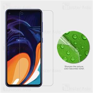 محافظ صفحه نمایش تمام چسب مناسب برای گوشی سامسونگ Galaxy A60 Full Glass Screen Protector For Samsung Galaxy A60