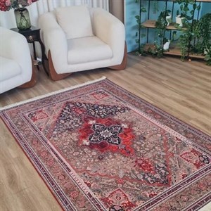 فرش چاپی کیفیت A هایژنیک طرح آذرخش L276(پس کرایه) - 1 در 1.5 متر (1/5 متری) - سایز: 1 در 1.5 متر (1/5 متری)