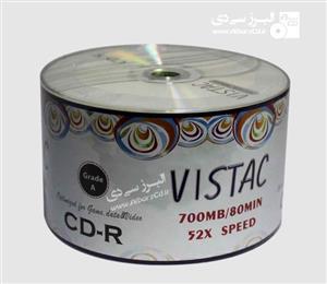 باکس سی دی خام 50 عددی ویستک –  Vistac 700MB CD-R