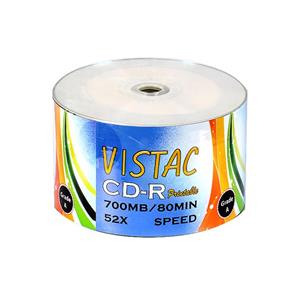 باکس سی دی خام 50 عددی ویستک –  Vistac 700MB CD-R