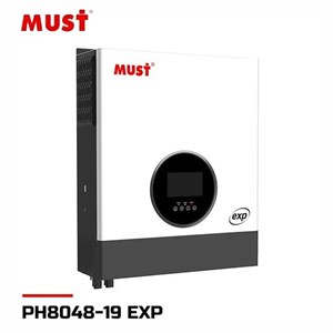 اینورتر هیبریدی خورشیدی 8 کیلووات تک فاز برند MUST مدل PH19-8048 EXP