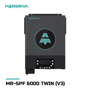 سانورتر 6 کیلووات برند MARSRIVA مدل MR-SPF 6000 TWIN (Version3) با شارژر 120 آمپر MPPT