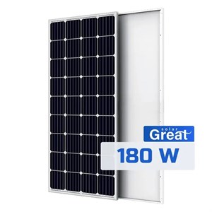 پنل خورشیدی 180 وات مونو کریستال برند Great Solar مدل M180