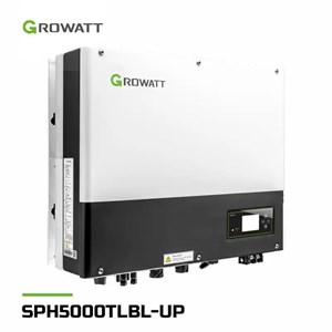 اینورتر هیبریدی خورشیدی 5 کیلووات تک فاز برند Growatt مدل SPH5000TLBL-UP