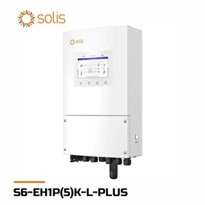 اینورتر هیبریدی خورشیدی 5 کیلووات تک فاز برند Solis مدل S6-EH1P(5)K-L-PLUS