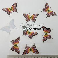 برچسب اتویی پروانه 