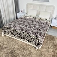 پتو‌چهارفصل 2نفره طرح دار دورو کد11
