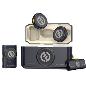 میکروفن بی سیم یقه ای هالی لند Hollyland LARK M2 Mini Combo