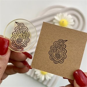 مهر ژلاتینی کد 642 ( بته جقه )