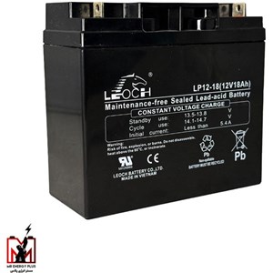 باتری UPS لئوچ مدل 12V18AH ظرفیت 18 آمپر ساعت دریافت اطلاعات
