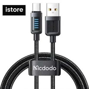 کابل شارژ سریع USB به تایپ سی 66 وات 6 آمپر مک دودو  MCDODO CA-0330 طول 120 سانتی‌متر