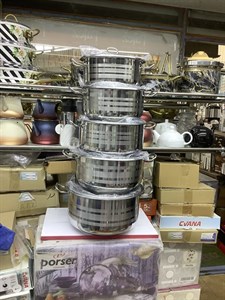 سرویس استیل 10 پارچه اصل ترک