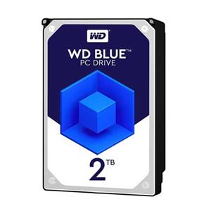 هارد اینترنال 2ترابایت WD مدل BLUE WD20EZAZ Western Digital Blue WD20EZAZ Internal Hard Drive 2TB