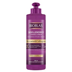 کرم مو بیوبلاس Bioblas مخصوص موهای فر حجم 250 میل اصل و اورجینال