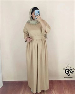 پیراهن ساحلی آستین‌ دار آتینا