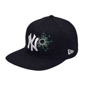 کلاه بک فیت مشکی مدل ny