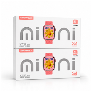 ساعت هوشمند KW92 MINI ۳۸ میلیمتر با سه بند