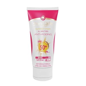 کرم ضد آفتاب ضد چروک  SPF50 سان سیف