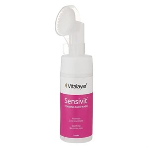 فوم شستشوی صورت ویتالیر مدل سنسی ویت (Sensivit) حجم 150 میلی‌لیتر