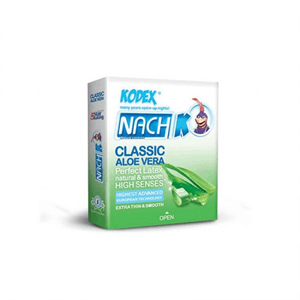 کاندوم کدکس مدل کلاسیک آلوئه‌ورا | بسته ۱۲ عددی