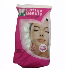 پنبه توپک Cotton Beauty (100 گرمی)