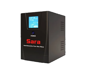 یو پی اس (UPS) 3000 ولت آمپر سارا مدل sl-3k سینوسی کامل لاین اینترکتیو