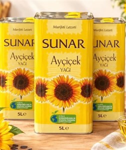 روغن آفتابگردان سونار SUNAR ترکیه ۵ لیتری