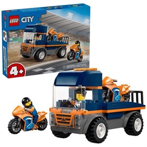 لگو 88 تکه سری سیتی مدل Motorcycle Transporter 60491